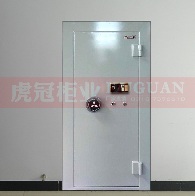 右外開指紋金庫門